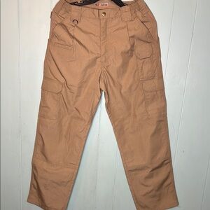 5.11 Tactical Tan Cargo Pants with Relaxed Fit